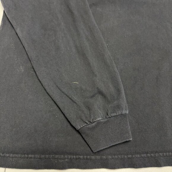 Vintage University of Oregon Baseball T Shirt Mens XL 23x29 Black Long Sleeve - Picture 6 of 10